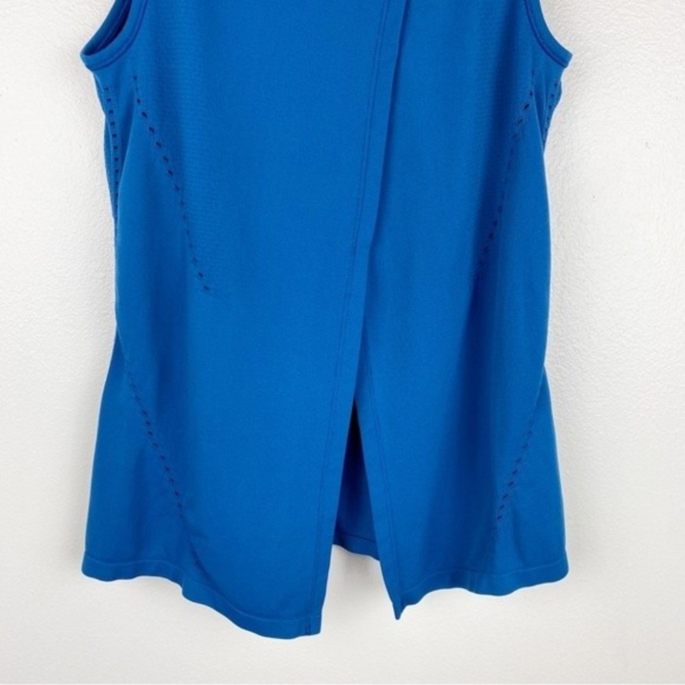 Athleta Blue Open Back Foothill Tank Top Size XS - Picture 7 of 8
